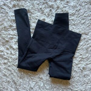 Spanx Black Leggings, Sz M